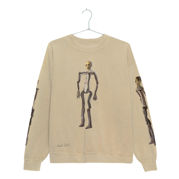 【SCENERITY】Cobain sleeve Kurt Cobain - Sculpture 8 Crewneck